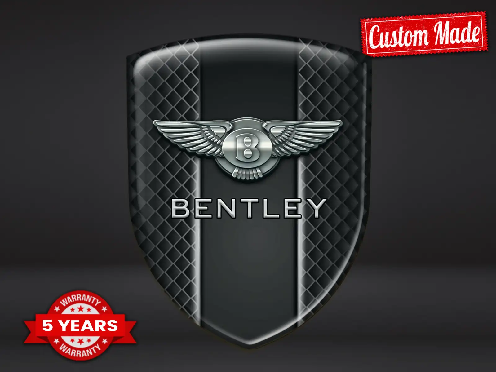 Bentley Emblemi Auto Universali Pro Edizione Max Durevoli
